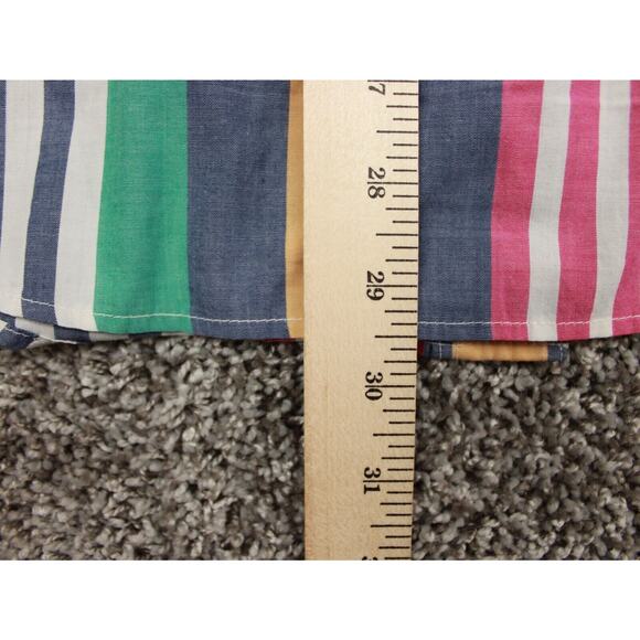 Gant Shirt Men Extra Large Multicolor Foxhunt Stripe Dress Casual Colorful - Picture 6 of 6